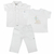 Camisa, Camiseta e Calça Rafael - Branco - Beth Bebê na internet