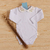 Body Bebê Suedine Gola Ramo de Flores Iasmim - Branco com Rosa - comprar online