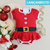 Body Vestido Natal Bebê Mamãe Noel - Vermelho - Novo Bebê | Loja Roupa de Bebê Online, Enxoval de Bebê, Presentes