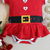 Body Vestido Natal Bebê Mamãe Noel - Vermelho na internet