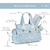 Bolsa Maternidade Everyday Arco-Íris - Azul - Masterbag na internet