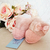 Botinha Bebê Tricot com Pelo e Laço Luxo - Rosê - comprar online