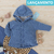 Casaco Bebê com Capuz Soft Glacê Lobato - Azul - Novo Bebê | Loja Roupa de Bebê Online, Enxoval de Bebê, Presentes