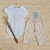 Conjunto Bebê Festa e Batizado Body Camisa Gravata e Calça Kenny - Crú - Novo Bebê | Loja Roupa de Bebê Online, Enxoval de Bebê, Presentes