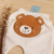 Conjunto Bebê Body e Calça Bumbum Urso Dony - Bege na internet