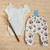 Conjunto Bebê Body e Calça Urso Davi - Marfim - Novo Bebê | Loja Roupa de Bebê Online, Enxoval de Bebê, Presentes