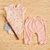 Conjunto Bebê Plush Body e Calça Bumbum Coelha Érica - Rosa - Novo Bebê | Loja Roupa de Bebê Online, Enxoval de Bebê, Presentes