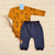 Conjunto Bebê Body e Calça Urso Eduardo - Jeans