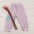 Conjunto Bebê Cardigan e Calça Tricô Arco-íris Bianca - Lilás na internet