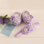 Saída de Maternidade Tricot com Algodão Egípcio Floral Lislie Lilás - loja online