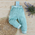 Conjunto de Bebê Blusa e Calça Valentina - Lilás com Verde Água - loja online
