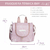 Frasqueira Térmica Emy Manhattan New - Rosa - Marterbag - loja online