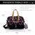 Kit com 3 Bolsas - Mala Vintage + Anne + Vicky - Manhattan Black - Masterbag Baby - loja online