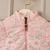 Jaqueta Bebê Dupla Face Puffer Floral Mirela - Rosa - Petit Cherie - comprar online