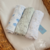 Kit 3 Cueiros Swaddle Soft Bamboo Flyffy - Azul