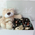 Kit Presente Bebê 1 Ano Urso Caco - Bege com Marrom