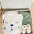 Kit de Presente Bebê RN Banho Bolinhas de Urso - Verde Água - comprar online