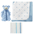 Kit de Presente Bebê Maleta Babinhas Urso Dots Pong - Azul na internet