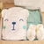 Kit de Presente Bebê Banho Abraço de Urso Pong - Branco com Verde Água - comprar online