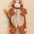 Macacão Bebê Bichinhos com Capuz Cavalinho John - Caramelo na internet