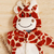 Macacão Bebê Bichinhos Girafinha Liam - Ferrugem - comprar online