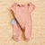 Macacão Bebê Plush Fleece Ursa Nicole - Rosê na internet