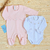 Macacão com Body Algodão Egípcio Bordado Sharpey - Rosa - Novo Bebê | Loja Roupa de Bebê Online, Enxoval de Bebê, Presentes