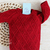 Macacão Bebê Tricot Tranças Alison - Vermelho - comprar online