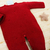 Macacão de Bebê Tricot Relevo Poá Ellie - Vermelho - comprar online