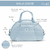 Imagem do Mala Maternidade Louise Chamonix - Azul - Masterbag