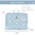 Mala Maternidade Vintage Arco-Íris - Azul - Masterbag na internet