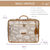 Kit com 2 Bolsas - Mala Vintage + Mochila Noah - Safari Caqui - Masterbag - comprar online