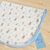 Cueiro Bebê Suedine Estampado Ursinhos Giovani - Azul - comprar online
