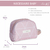 Necessaire Baby Manhattan New - Rosa - Masterbag na internet