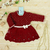 Conjunto Vestido e Meia Calça Tricot Casinha de Abelha Zoey - Vermelho - comprar online