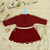 Conjunto Vestido e Meia Calça Tricot Casinha de Abelha Zoey - Vermelho - Novo Bebê | Loja Roupa de Bebê Online, Enxoval de Bebê, Presentes