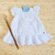 Vestido Bebê Batizado com Renda e Bordado Rosas Serena - Branco