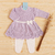 Saída de Maternidade Vestido Lilás Zoey - comprar online