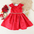 Vestido Infantil Festa Nádia - Vermelho - Petit Cherie