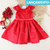 Vestido Infantil Festa Nádia - Vermelho - Petit Cherie - Novo Bebê | Loja Roupa de Bebê Online, Enxoval de Bebê, Presentes