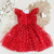 Vestido de Festa Poá Infantil Amanda - Vermelho - Petit Cherie - Novo Bebê | Loja Roupa de Bebê Online, Enxoval de Bebê, Presentes