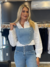 Corset Cropped Jeans Fittform - comprar online