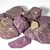 05 kg Purpurita Vibrada Pedra Natural Pra Lapidar ATACADO