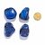 04 Ágata Azul Pedra Rolada Extra 30mm Aproximadamente - comprar online