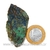 Azurita Pedra Bruta Natural Incrustada na Matriz Malaquita 127215