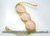 Bracelete 3 Pedras Quartzo Rosa Lapidação Cabochão - comprar online