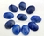 10 Cabochao Oval pra Pingente Pedra Quartzo Azul Lapidado Calibrado 18 x 25 MM