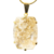 Colar Pedra Cristal Lodolita Baguette Garra Dourada