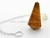Pendulo Pedra JASPE AMARELO Piramidal Lapidado Invertido na internet