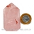 Ponta Cristal Hematoide Pedra com Rajas Vermelhas Cod 127197